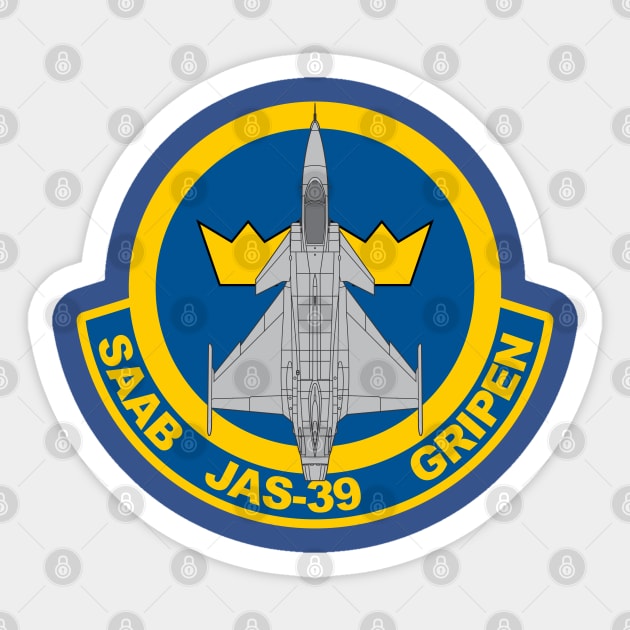 SAAB JAS-39 Gripen Sticker by MBK